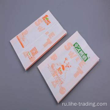 Бумажный пакет для переноски жареной пищи